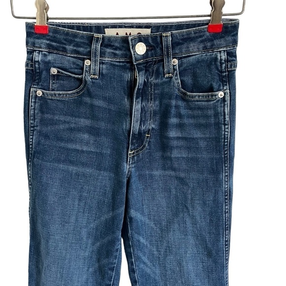 AMO Willa Slim Flare Jeans in Grateful - Picture 4 of 11
